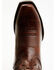 El Dorado Men's Calf Leather Western Boots - Square Toe, Tan, hi-res