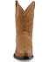 Image #4 - Black Star Women's CellSole Studded Leather Western Boots - Snip Toe, Brown, hi-res