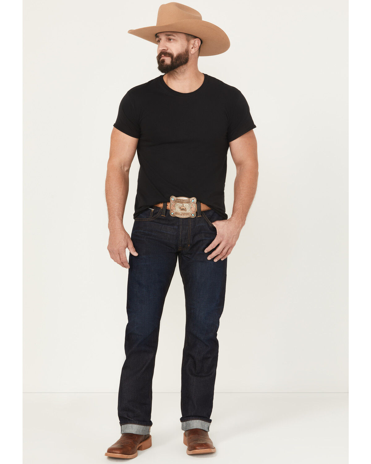 Product Name:  Cody James Men's Jackson Slim Straight Selvedge Rigid Denim Jeans