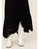 Image #2 - Beyond The Radar Women's Eyelet Midi Skirt, Black, hi-res