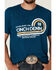 Image #3 - Cinch Men's Heather Teal The Brand Logo Graphic Short Sleeve T-Shirt, , hi-res