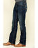 Image #3 - Cinch Men's Ian Rigid Dark Slim Bootcut Jeans, Indigo, hi-res