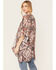 Image #3 - Shyanne Women's Pec Printed Bohemian Cami / Kimono Set, Pecan, hi-res