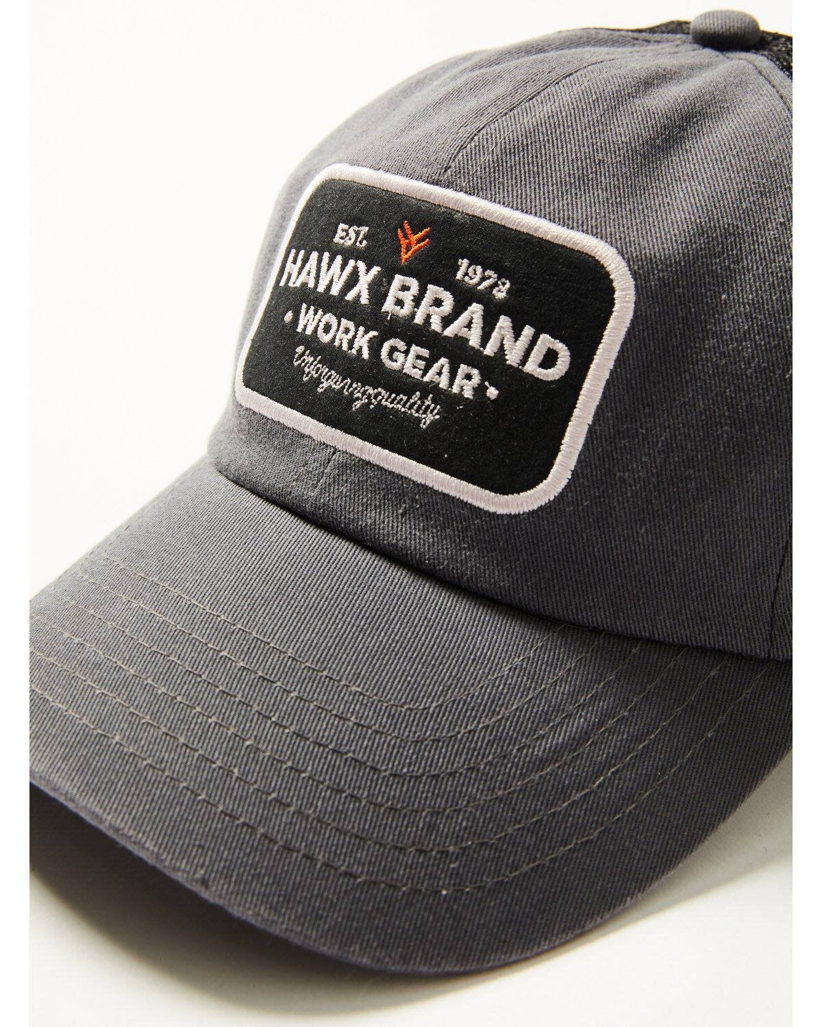 Image #2 - Hawx Men's Work Gear Patch Ball Cap, Grey, hi-res