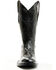 Image #4 - Tony Lama Men's Midnight Western Boots - Round Toe, Black, hi-res