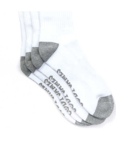 Cody James Men's White Crew Socks With Moisture Management, White, hi-res