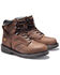 Image #1 - Timberland Men's 6" Pit Boss Work Boots - Soft Toe , Brown, hi-res