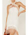 Image #3 - Shyanne Women's Fringe Halter Bodycon Mini Dress, Ivory, hi-res