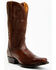El Dorado Men's Calf Leather Western Boots - Square Toe, Tan, hi-res