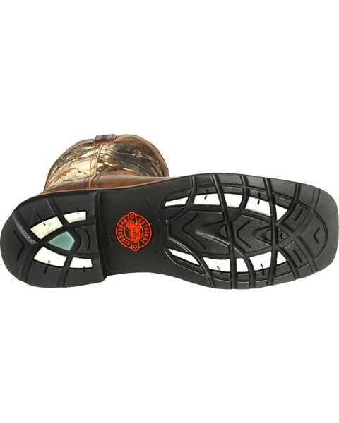 Image #5 - Justin Men's Stampede Camo Waterproof Work Boots, Camouflage, hi-res