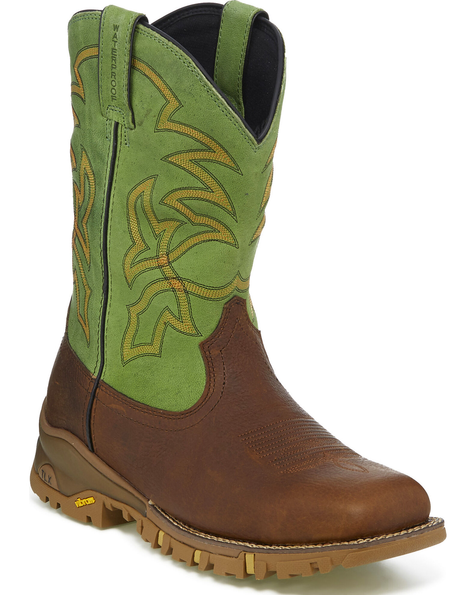 Tony lama square 2025 toe work boots