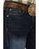 Image #2 - Ariat Women's Perfect Rise Stretch Rosa Bootcut Jeans, Blue, hi-res