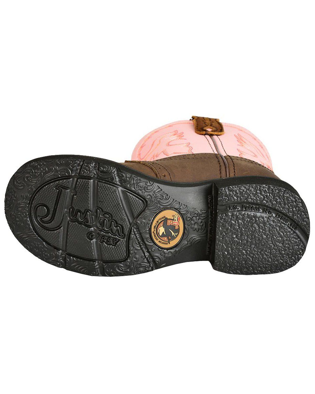 Image #5 - Justin Girls' Bay Apache Pink Gypsy Boots, , hi-res