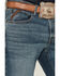 Image #2 - Ariat Men's M4 Legacy Relaxed Bootcut Stretch Denim Jeans, Blue, hi-res