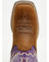 Image #6 - Shyanne Girls' Hannah Performance Western Boots - Broad Square Toe, Purple, hi-res
