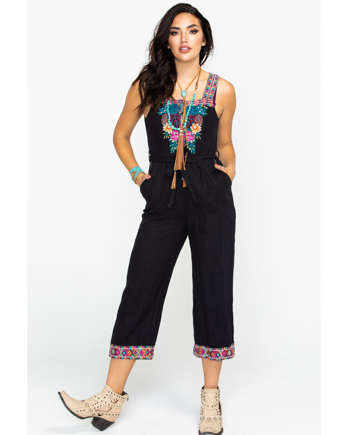 womens cropped jumpsuit