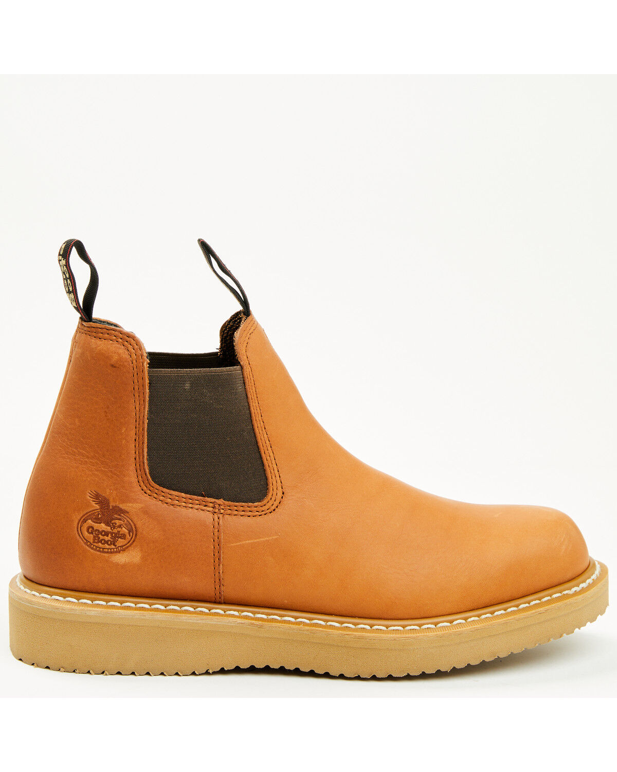 Georgia Boot Men's Original Wedge Chelsea Work Boots - Soft Toe