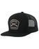 Image #1 - Cinch Men's Logo Patch Ball Cap, Black, hi-res