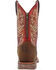 Georgia Boot Men's Carbo-Tec Waterproof Soft Toe Western Boots - Square Toe, Brown, hi-res