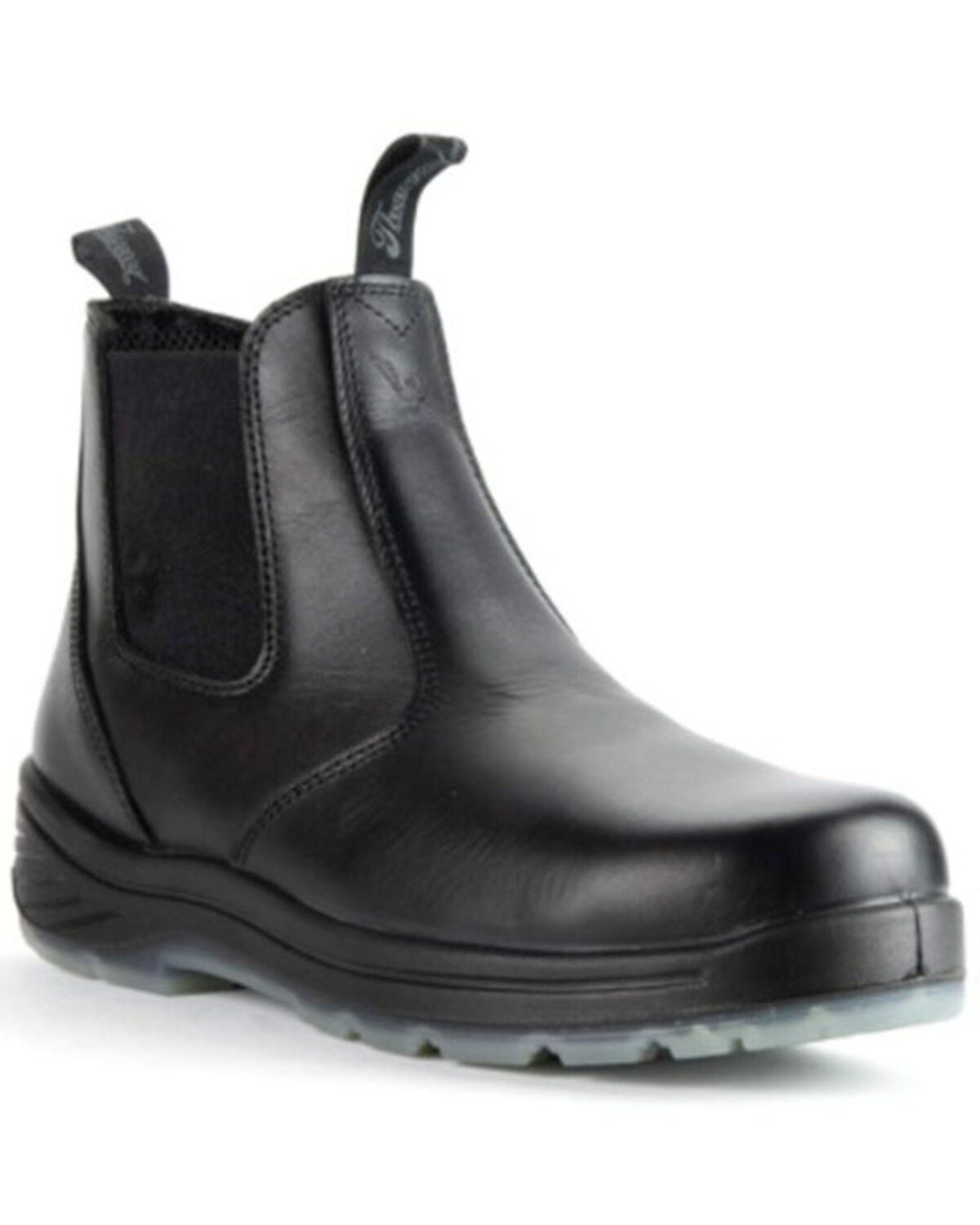 Thorogood Men's 6" Quick Release Station Work Boots - Composite Toe, Black, hi-res