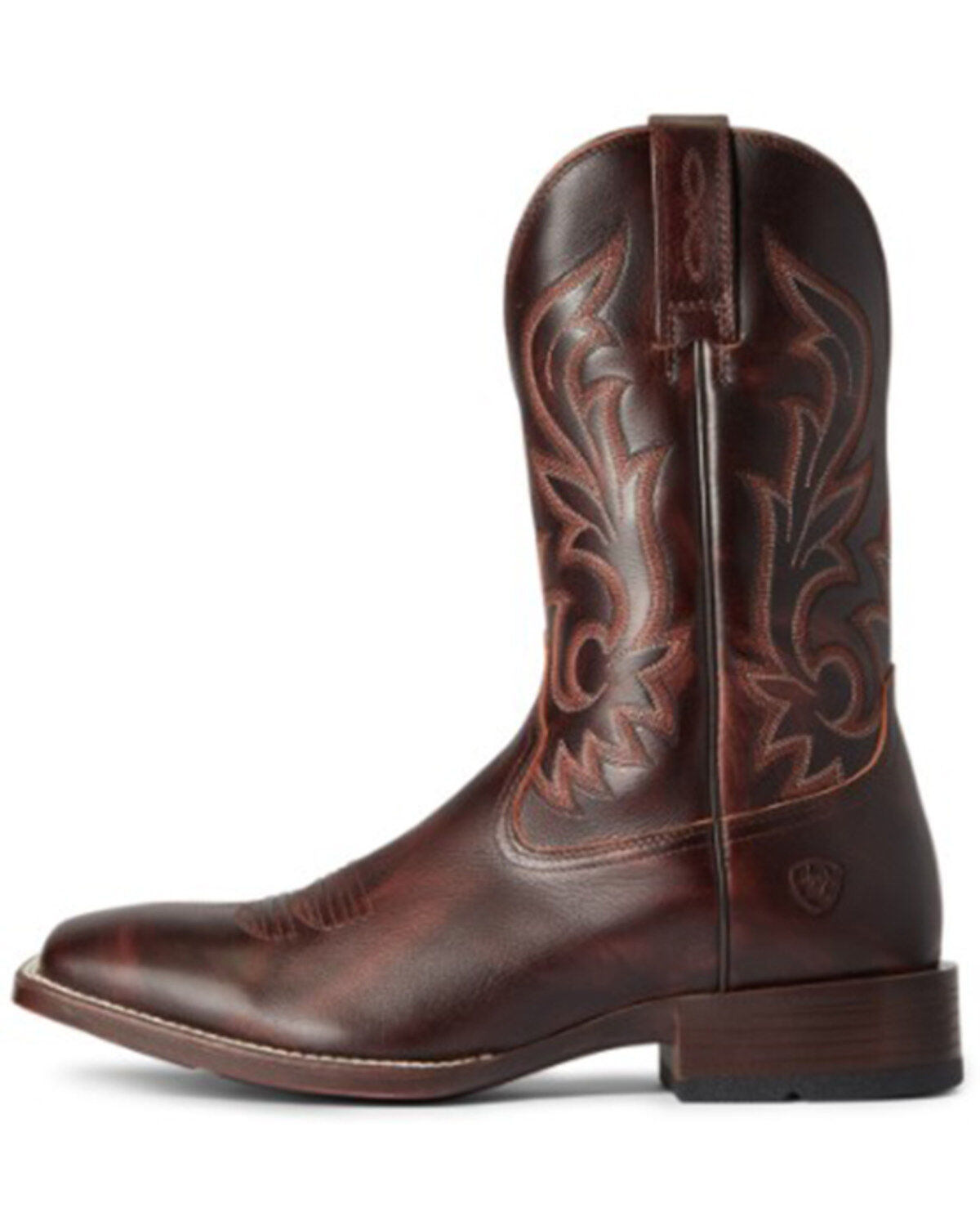 Image #2 - Ariat Men's Hand-Stained Slim Zip Ultra Western Performance Boot - Broad Square Toe, , hi-res