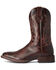 Image #2 - Ariat Men's Hand-Stained Slim Zip Ultra Western Performance Boot - Broad Square Toe, , hi-res