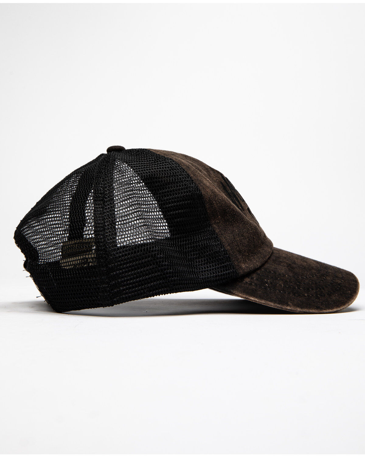 Image #3 - Moonshine Spirit Men's Black Wing It Logo Cap , Black, hi-res