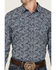 Image #3 - Cody James Men's Refresh Paisley Print Long Sleeve Snap Western Shirt, Red, hi-res