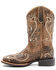 Image #3 - RANK 45® Women's Melody Western Performance Boots - Broad Square Toe, Tan, hi-res