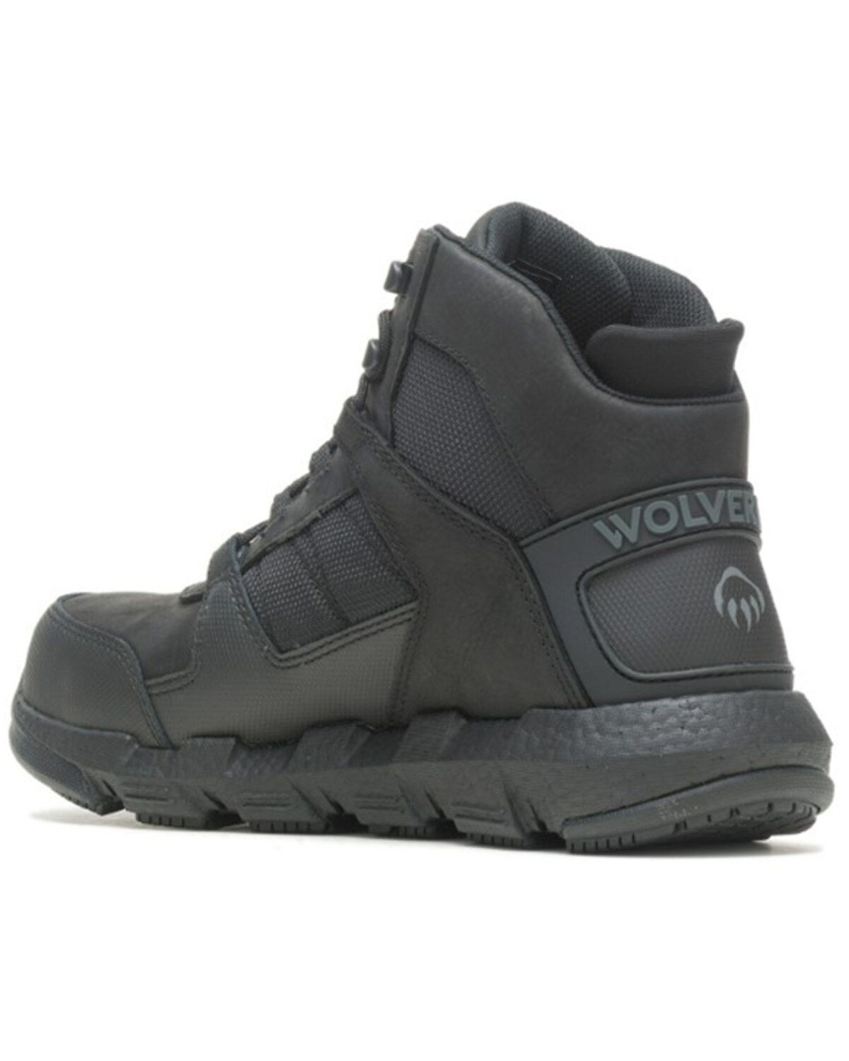 Image #3 - Wolverine Men's 6" Rev Ultraspring™ Durashocks® Vent Carbonmax™ Work Boots - Composite Toe, Black, hi-res