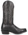 Image #2 - El Dorado Men's Handmade Vanquished Calf Western Boots - Square Toe, Black, hi-res