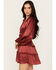 Image #2 - Shyanne Women's Ruffle Satin Dress, , hi-res
