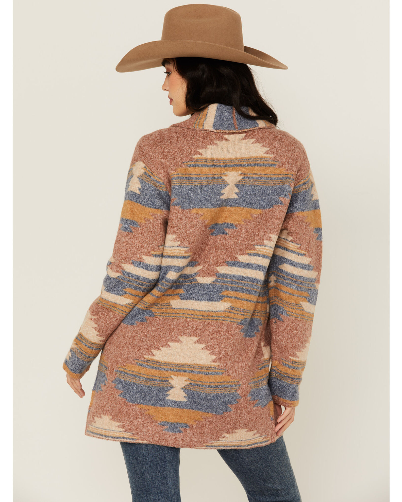 Product Name Idyllwind Women s Crosswind Southwestern Print Cardigan