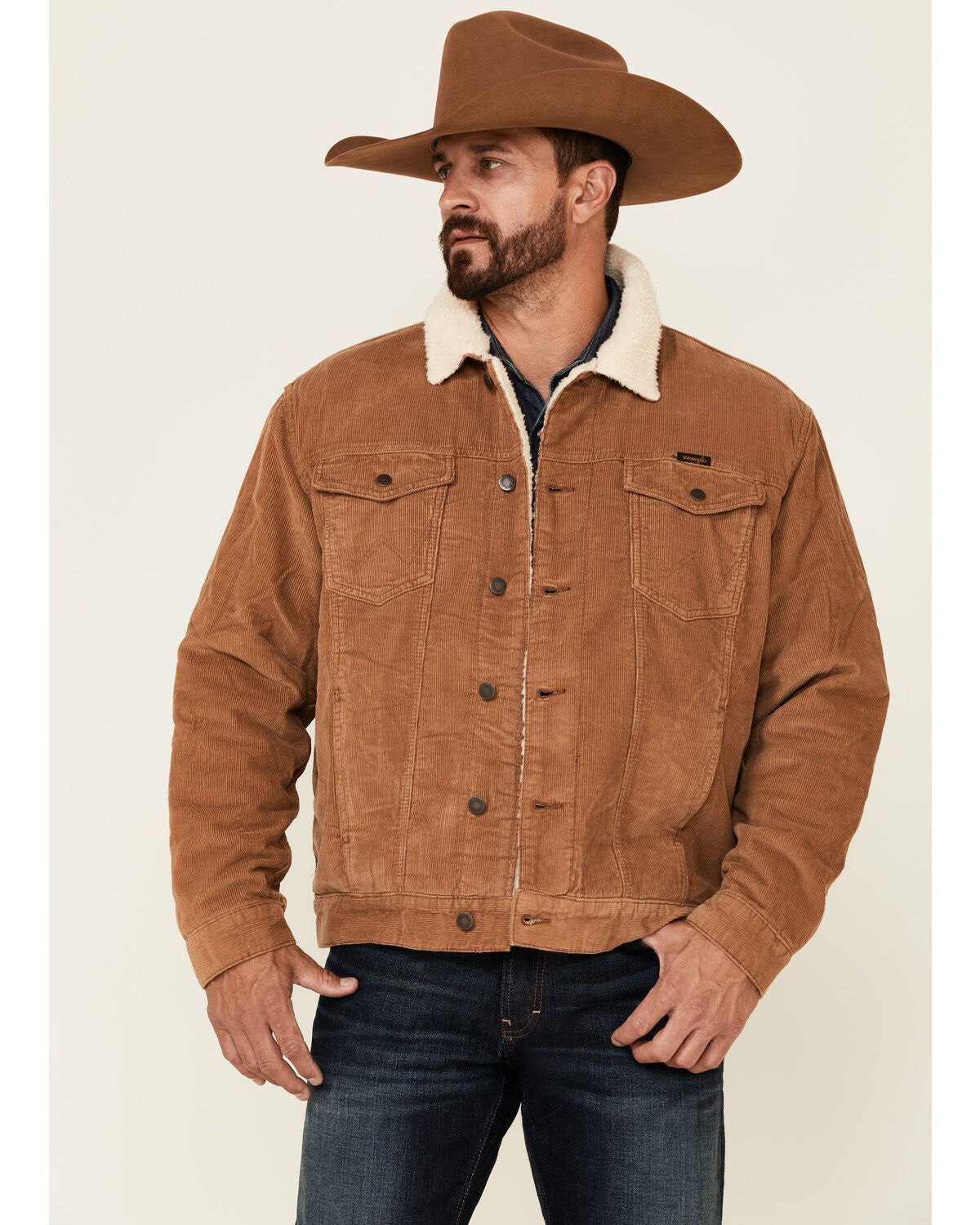 wrangler suede jacket