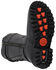 Image #6 - Milwaukee Leather Women's Calf Laced Riding Boots - Round Toe, Black, hi-res