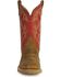 Image #4 - Double-H Men's Western Work Boots, Golden Tan, hi-res