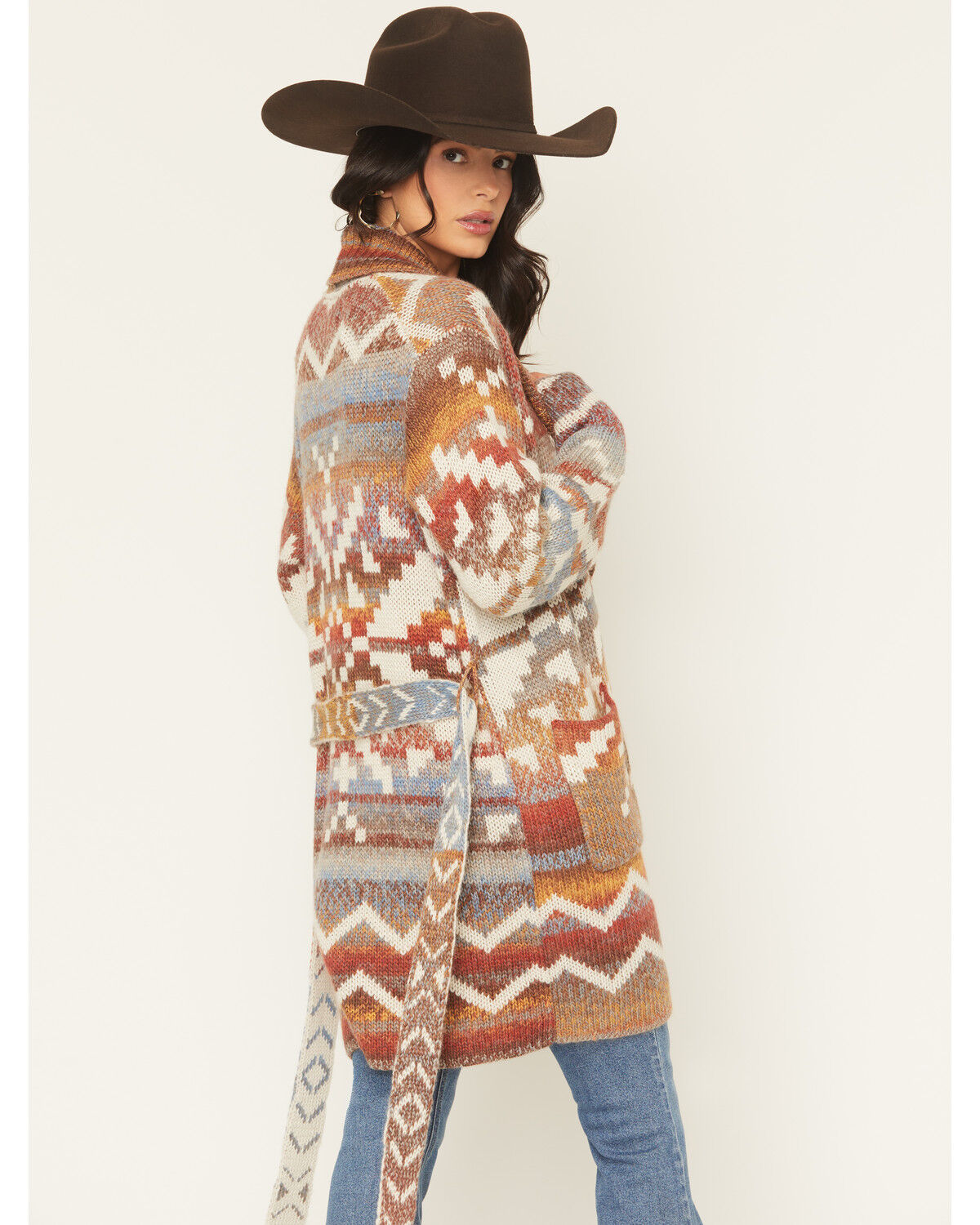 Image #5 - Idyllwind Women's Sugartree Cardigan, Cherry, hi-res