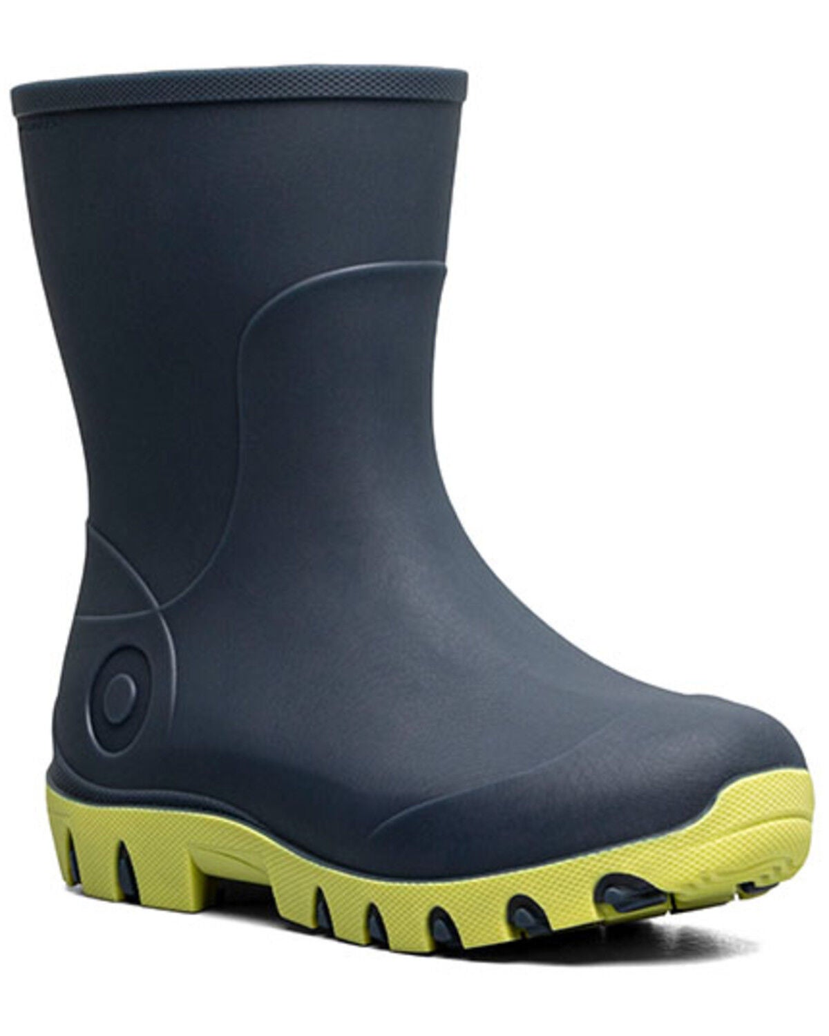 Image #1 - Bogs Boys' Essential Rain Boots - Round Toe, Navy, hi-res