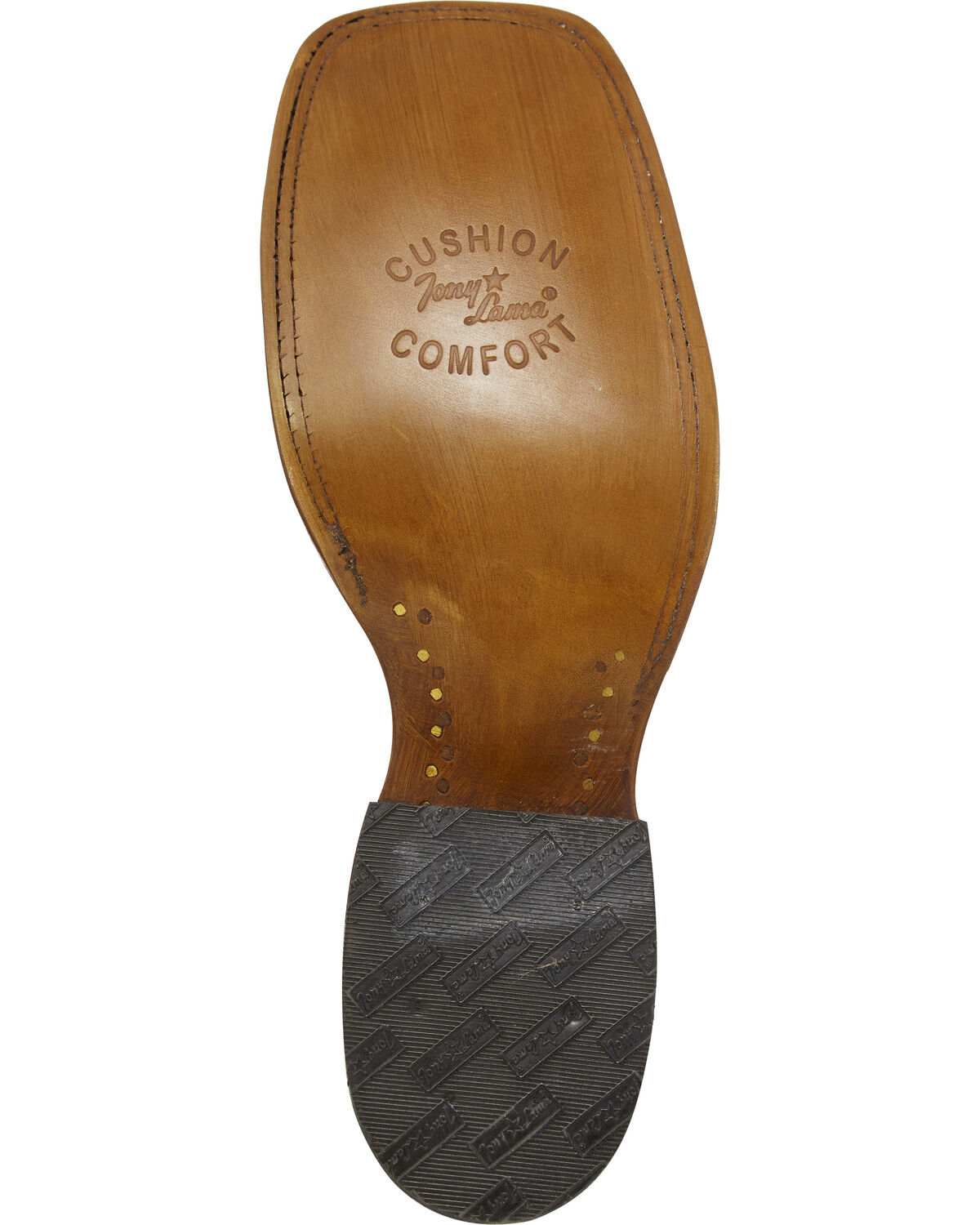 Image #4 - Tony Lama Men's Brown/Blue Full Quill Ostrich Cowboy Boots - Square Toe, , hi-res