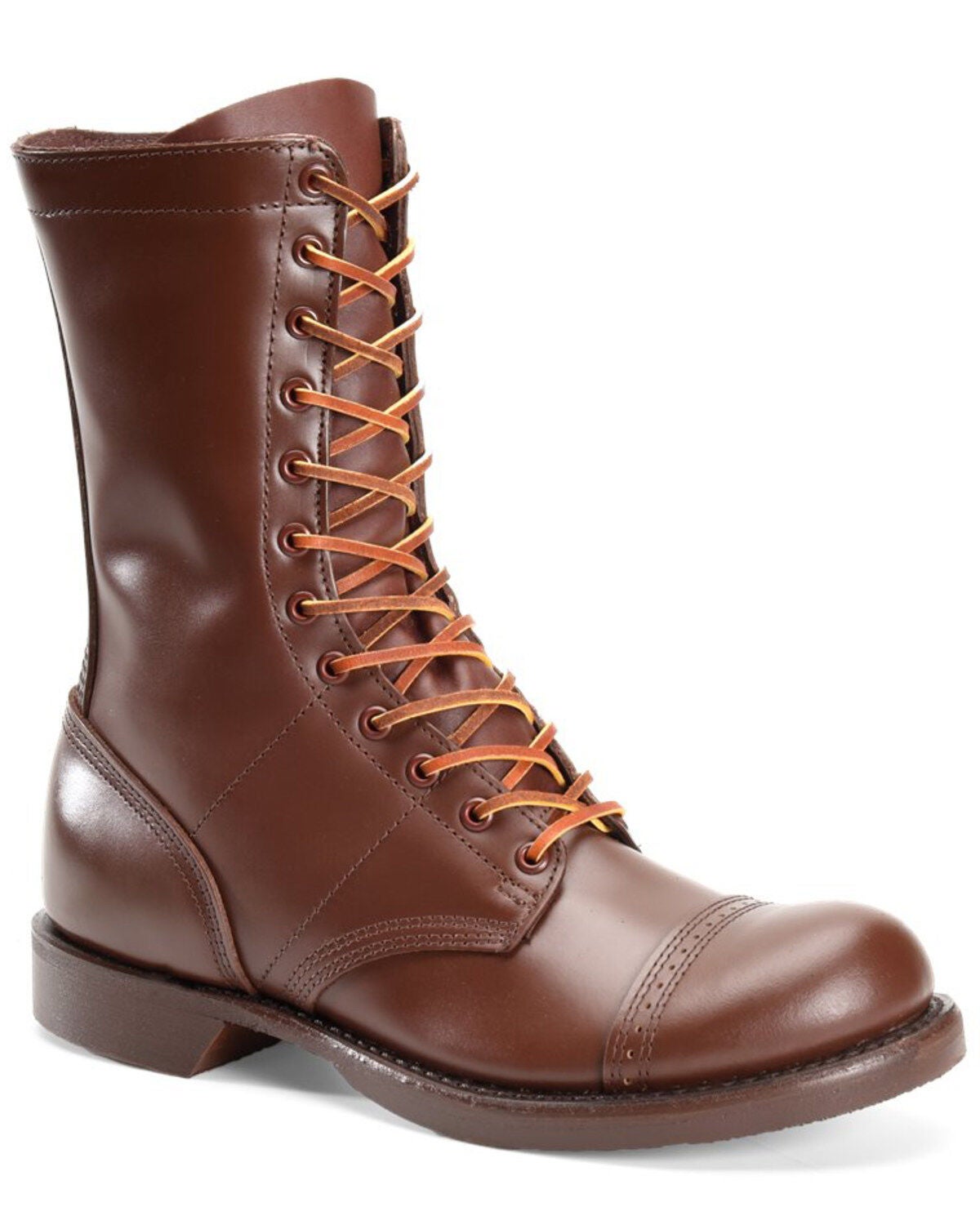 Corcoran Women's Historic Jump Boots - Round Toe, Brown, hi-res