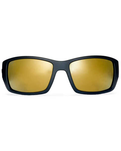 Image #2 - Hobie Men's Everglades Satin Black Frame Polarized Sunglasses  , Black, hi-res