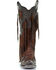 Corral Women's Leopard Stud & Fringe Western Boots - Snip Toe, Honey, hi-res