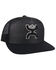 Image #6 - Hooey Men's Baller Logo Mesh Trucker Cap, Black, hi-res