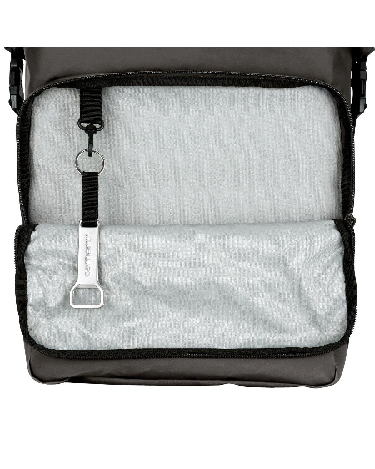 Image #4 - Carhartt Cold Front 30 Can Cooler Backpack, Olive, hi-res
