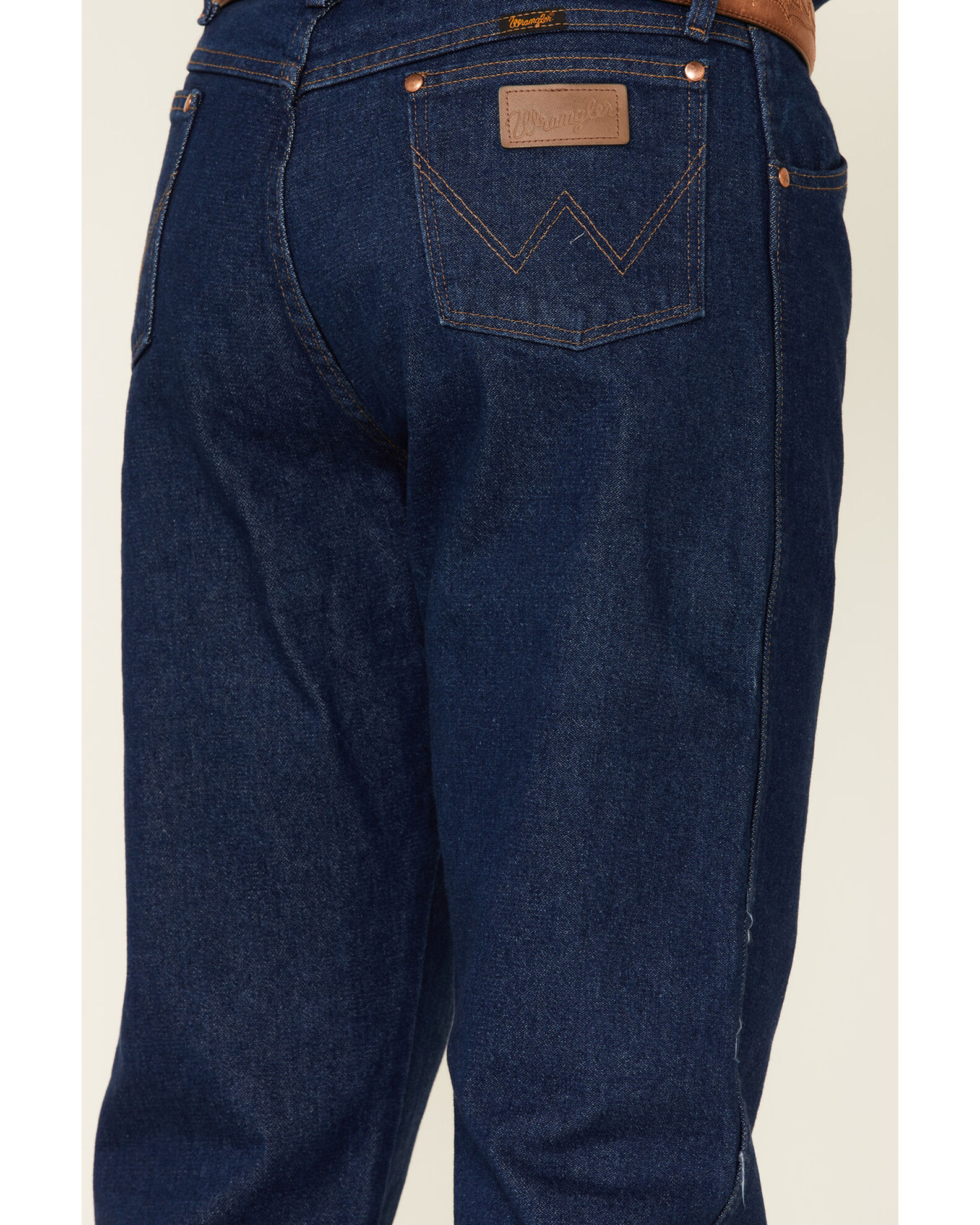 Image #3 - Wrangler 13MWZPW Cowboy Cut Original Fit Prewashed Jeans, Blue, hi-res