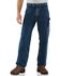 Image #3 - Carhartt Washed Denim Original Fit Work Dungaree Jeans, , hi-res