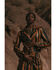 Image #1 - DANCASSAB Women's Diana Zebra Stripe Leather Coat, Tan, hi-res