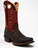 Image #1 - Rank 45 Men's Chocolate Bullhide Western Boots - Square Toe, , hi-res