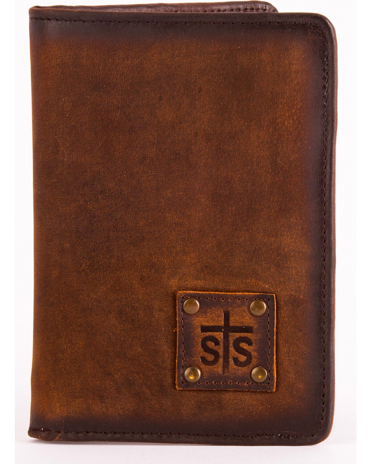 STS Ranchwear Brown Magnetic Wallet, Brown, hi-res