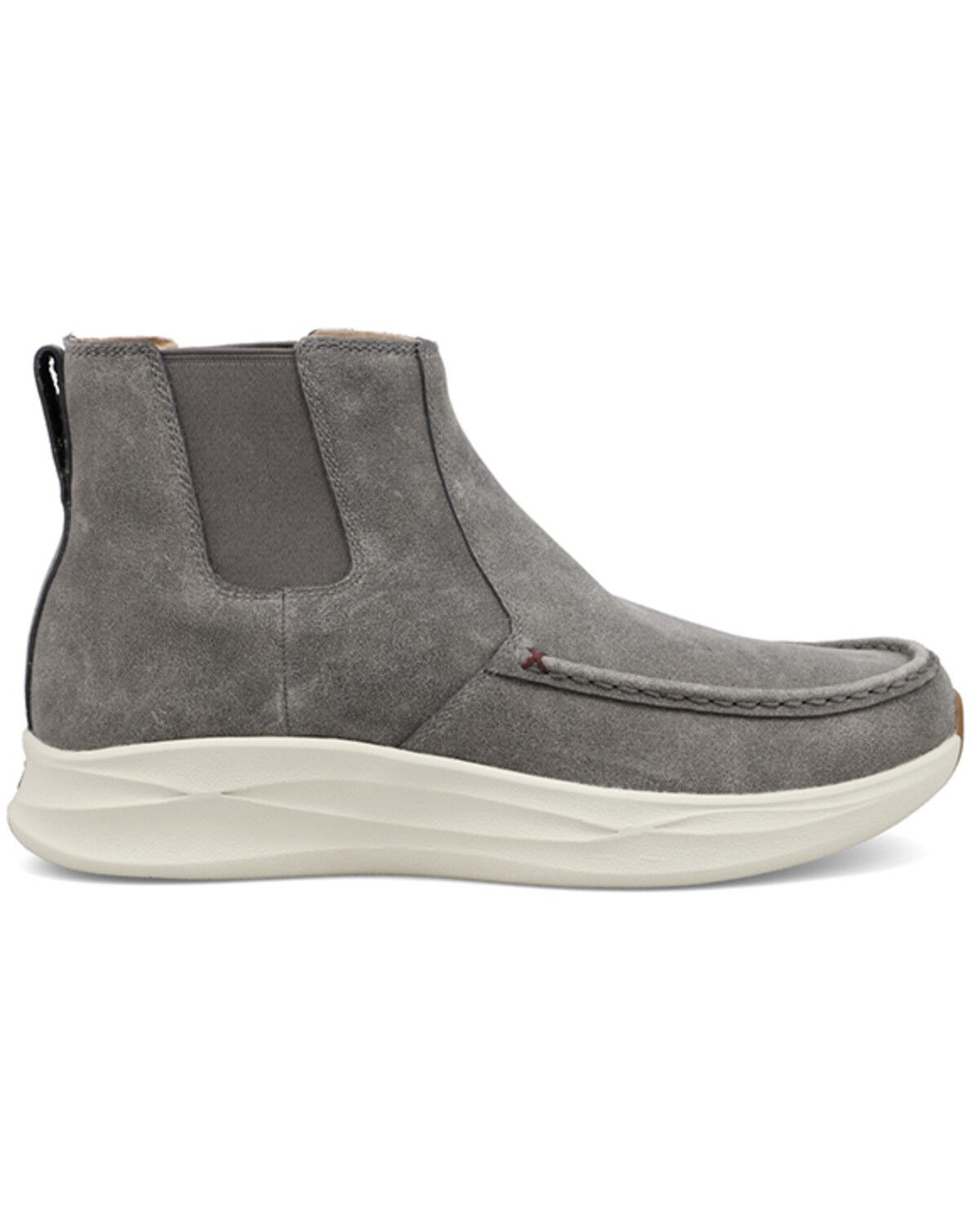 Image #2 - Twisted X Men's Feather X™ Casual Ankle Boots - Moc Toe, Grey, hi-res